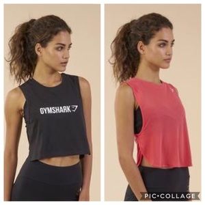 2 Gymshark Crop tops
